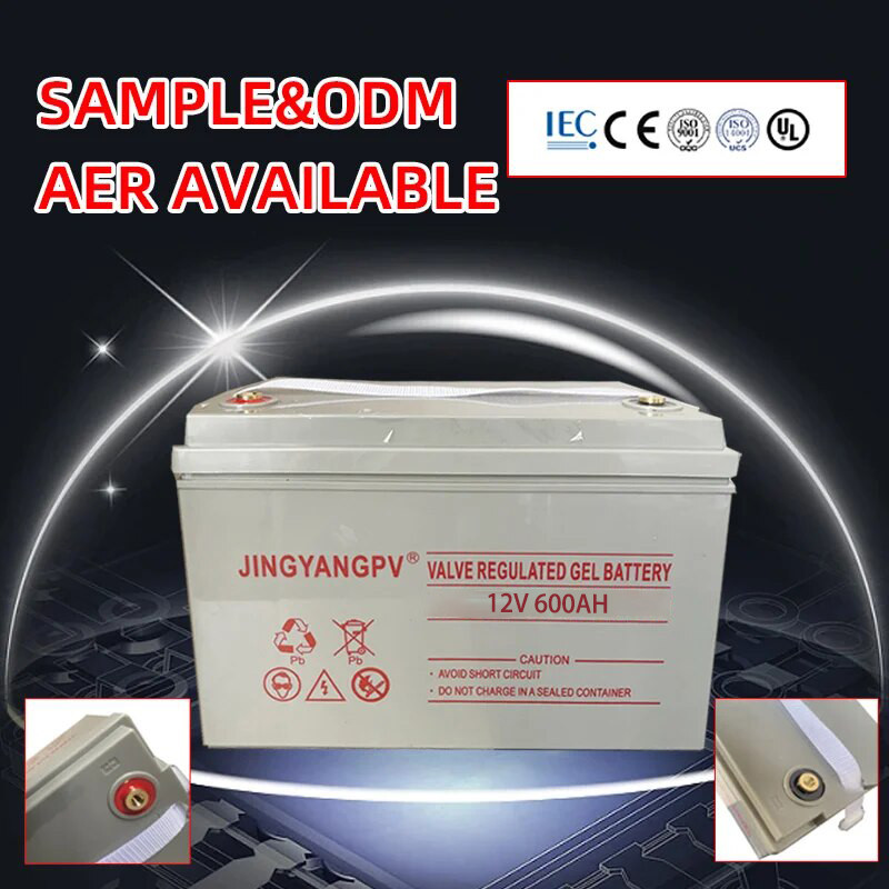 โครงสร้างภายในแข็งแรง แบตเตอรี่โซล่าเซลล์ NPP 12V 300AH 400AH 500AH 600AH รองรับการใช้งานหนัก
