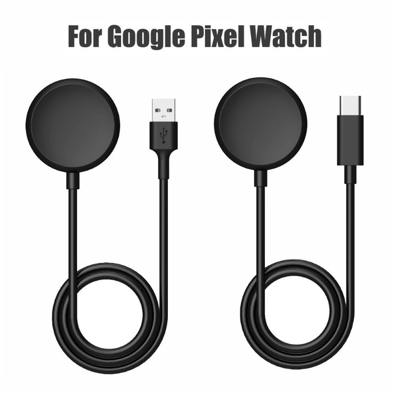 สายชาร์จ Type C สําหรับ Google Pixel สายนาฬิกาอุปกรณ์เสริมนาฬิกาอัจฉริยะอะแดปเตอร์สายแม่เหล็ก USB Pixel Watch Charger