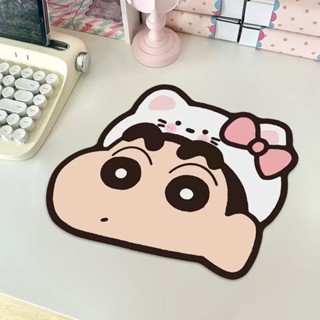 แผ่นรองเมาส์เครยอนชินจังโฮมออฟฟิศน่ารักเกมโน๊ตบุ๊คเสื่อโต๊ะก…