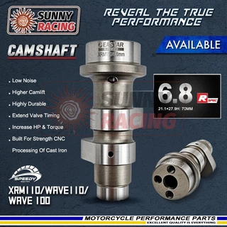 แคมแต่ง เพลาลูกเบี้ยว XRM110/WAVE110/100 6.8 XRM125/WAVE125 6.5 RACING EASTARSPEED