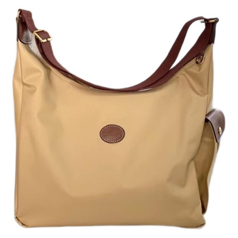 2025 สไตล์ใหม่ Commuter หญิงกระเป๋า hobo ไนลอน Crossbody กระเป๋าหญิง Retro Messenger กระเป๋าสะพายขนาดใหญ่ความจุกระเป๋าแม่เด็ก Dumpling กระเป๋า