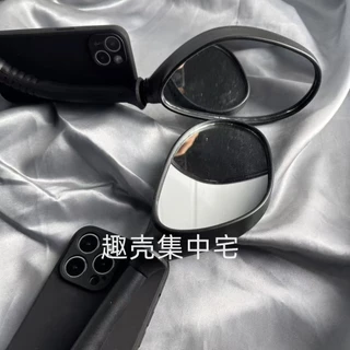 Iphone 11 16 13 Spoof กระจกมองหลังรถจักรยานยนต์ Tricky เหมาะสําหรับ Apple 16pro เคสโทรศัพท์ 15/14 12 XR XSMAX X/XS 13ProMAX 12ProMax 11Promax 12Pro 14Pro 7Plus 8Plus 7/8/SE2020 15Pro 6Plus 6Plus 6Splus