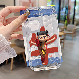 เคสส่งจากไทย🛒 เคสไอโฟน11 น่ารัก รูปภาพหนังนาจา2 Case for IPhone 13 12 6 7 8 Plus 14 15 16 Pro X XR XS XSMAX PROMAX