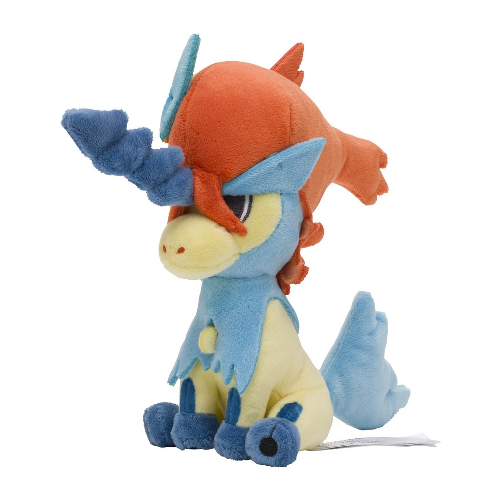 Pokémon Center Original 647 Plush Toy Pokémon fit Keldeo (Resolute Form) 18×7.5×25 (H×W×D: cm)