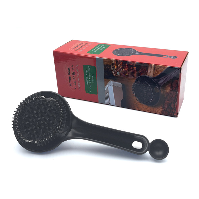 พร้อมส่ง｜COD แปรงทําความสะอาดเครื่องชงกาแฟที่อัพเกรด (สําหรับระบายน้ํารวม) 51/58 มม Coffee Brush - รูปที่ 5