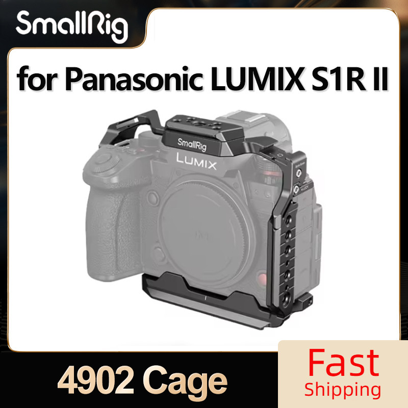 SmallRig S1R II Cage สําหรับ Panasonic LUMIX S1R II / S5 II / S5 IIX / G9 II ยิงชุดกล้องอุปกรณ์เสริม