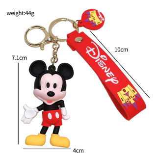 Mickey & Minnie อีพ็อกซี่เรซิ่นพวงกุญแจ Charm รถ/กระเป๋า/อุปกรณ์เสริมของขวัญน่ารัก Disney-Inspired พวงกุญแจ