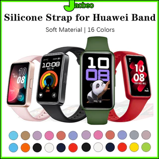 สายซิลิโคนนุ่ม for Huawei Band 10 / Huawei Band 9 / Huawei Band 8 สายกันน้ำและทนทาน for Huawei / Honor Band 7 6