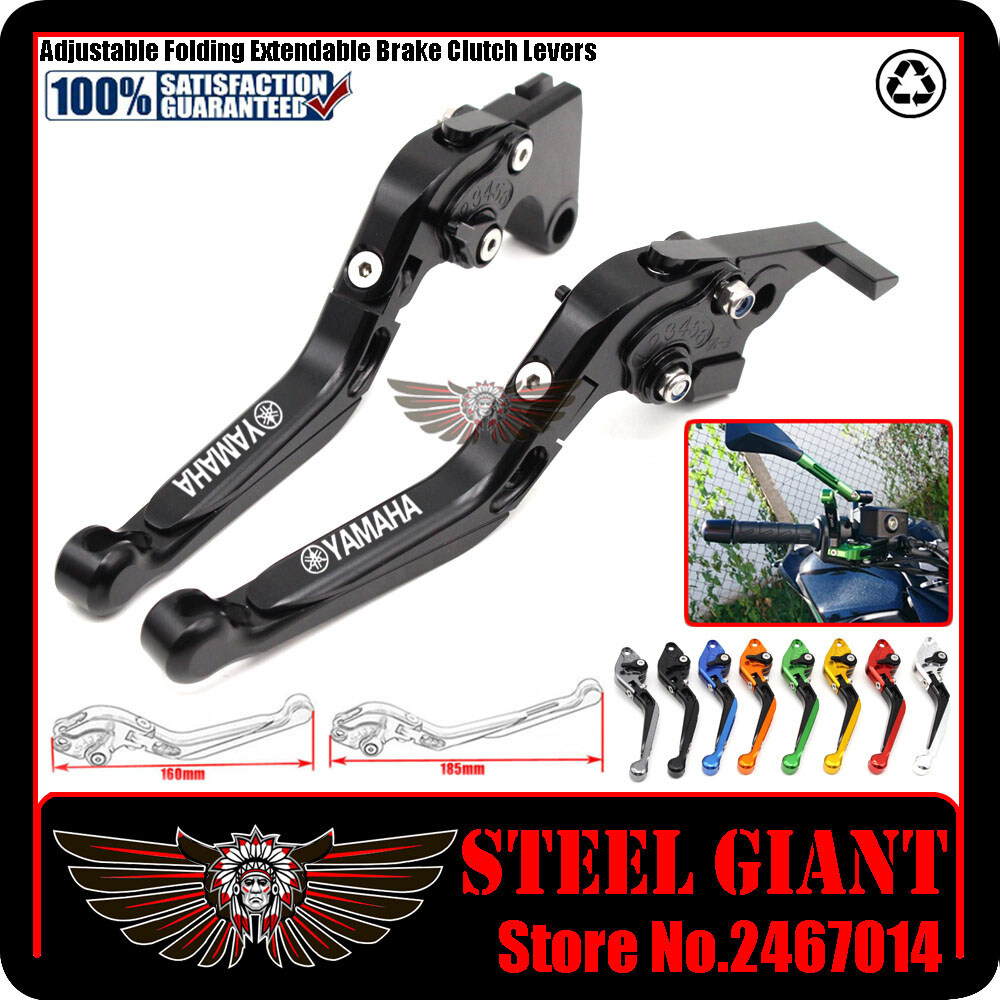 สําหรับyamaha M-slaz 150 TFX150 FZ150I MT-15 รถจักรยานยนต์CNCปรับพับขยายได้เบรคคลัทช์คันโยกมือจับเบร