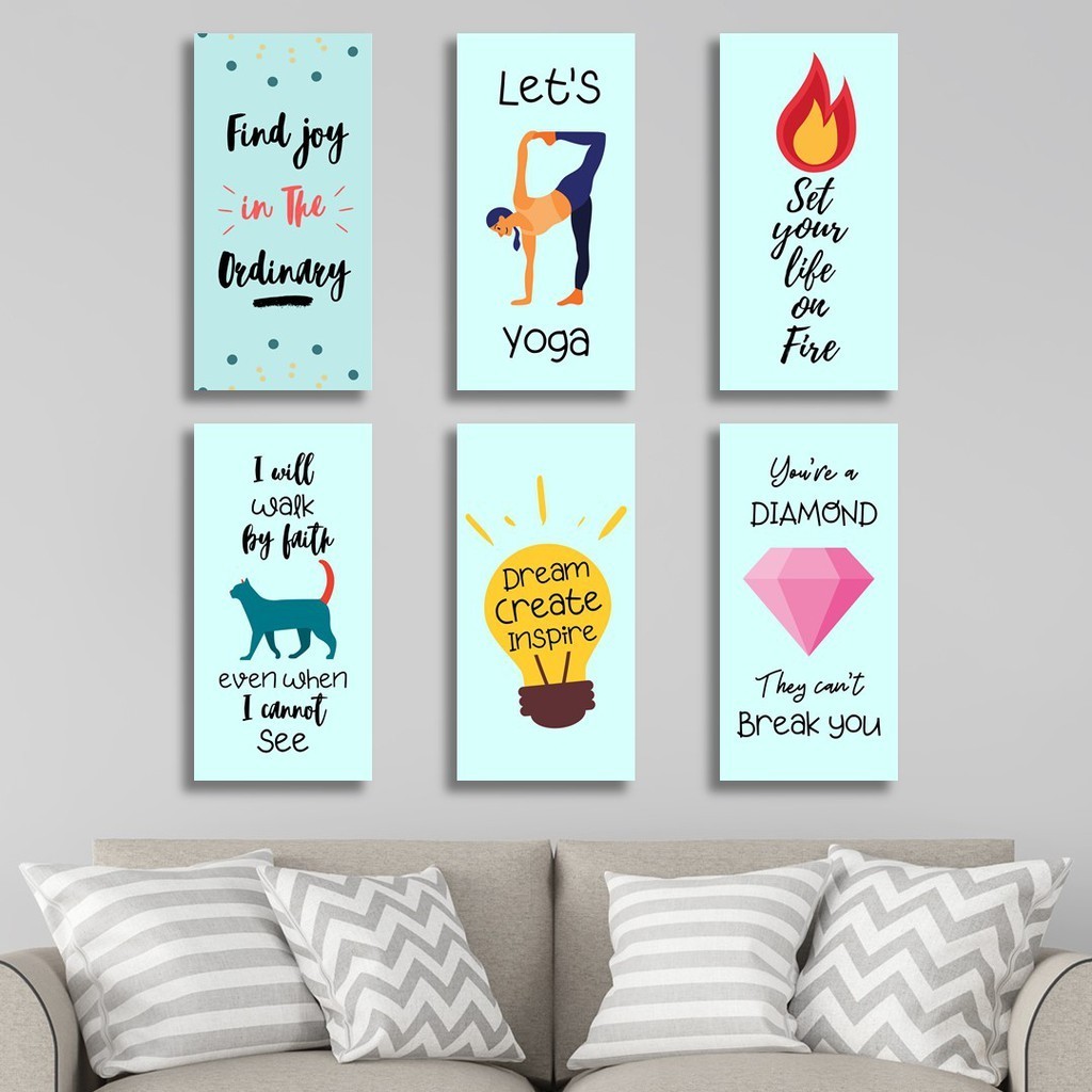 WALL DECORATION LIVING ROOM HOME DECORATION MOTIFATIONAL QUOTE BLASTER