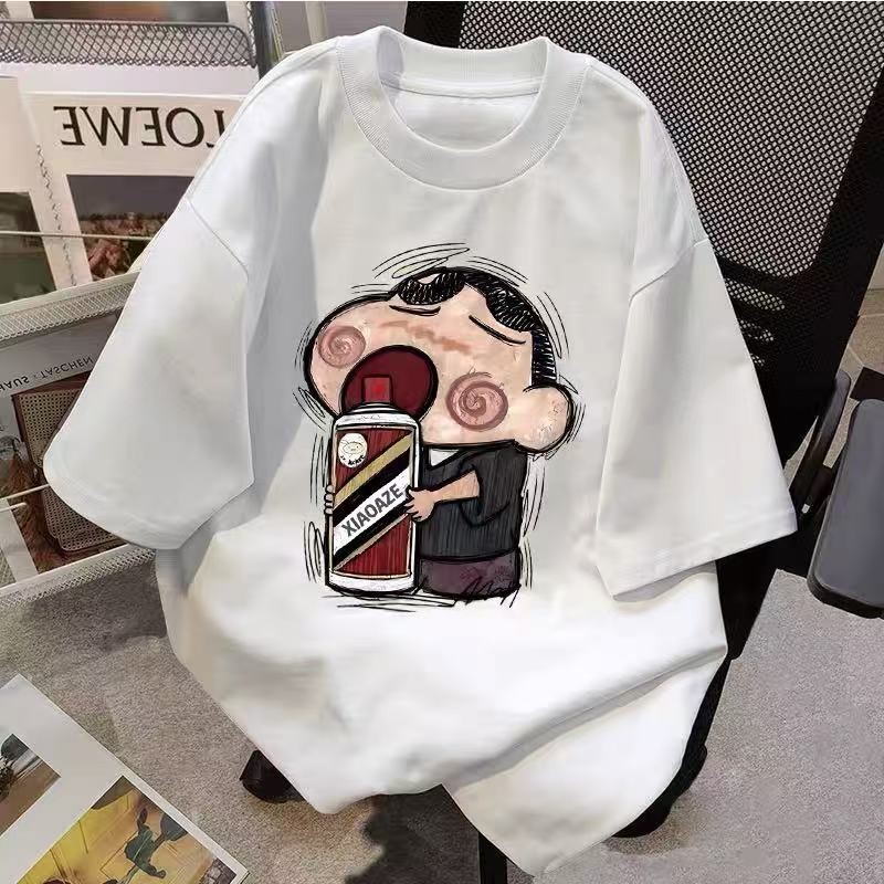 เสื้อดอกไม้ เสื้อวง เสื้อยืด oversize เสือยืด เสื้อ [BOOM Shopee] cotton 100% อก37-50”