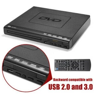 เครื่องเล่น DVD/VCD/CD/USB VCR Player พร้อมสาย USB3.0 Mediaplayer Multi พกพา พร้อมสาย