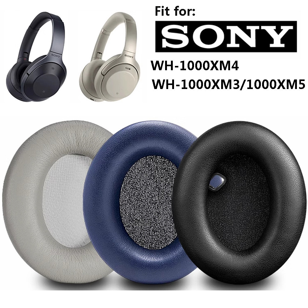 เปลี่ยนแผ่นรองหูฟังสําหรับ Sony WH-1000XM4 1000XM3 1000XM5 หูฟังแบบครอบหู