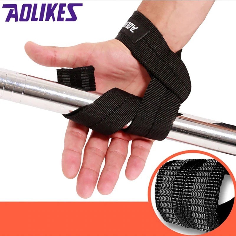 [366SH] AOLIKES 7635 WRIST WRAPS Fitness Weight Lifting Support Wrap Hand Wrist