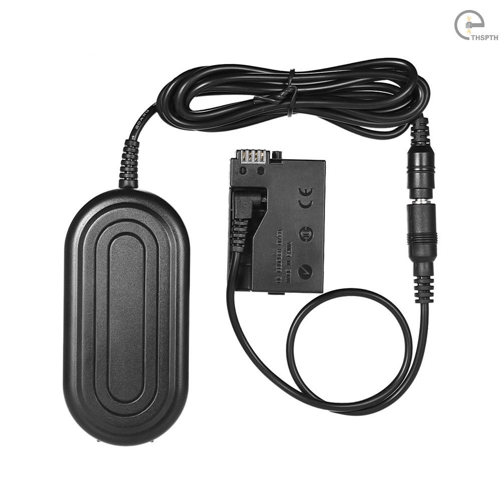 Andoer ACK-E8 แหล่งจ่ายไฟ AC LP-E8 Dummy แบตเตอรี่อะแดปเตอร์กล้องสําหรับ Canon 700D 650D 600D 550D/Rebel T5i T4i T3i T2i Kiss X5 X4 X4 X6i DSLR X7i