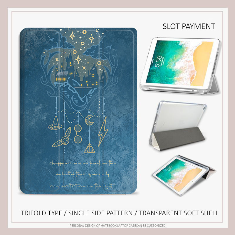 เคสแฮร์รี่พอตเตอร์ ipad pro12.9 pro13 2024 pro11 กรณี ipad mini 4 5 6 air 4 5 6 7 กรณี ipad 10.2 gen 7 8 9 gen10/11 ฝาครอบ - รูปที่ 2