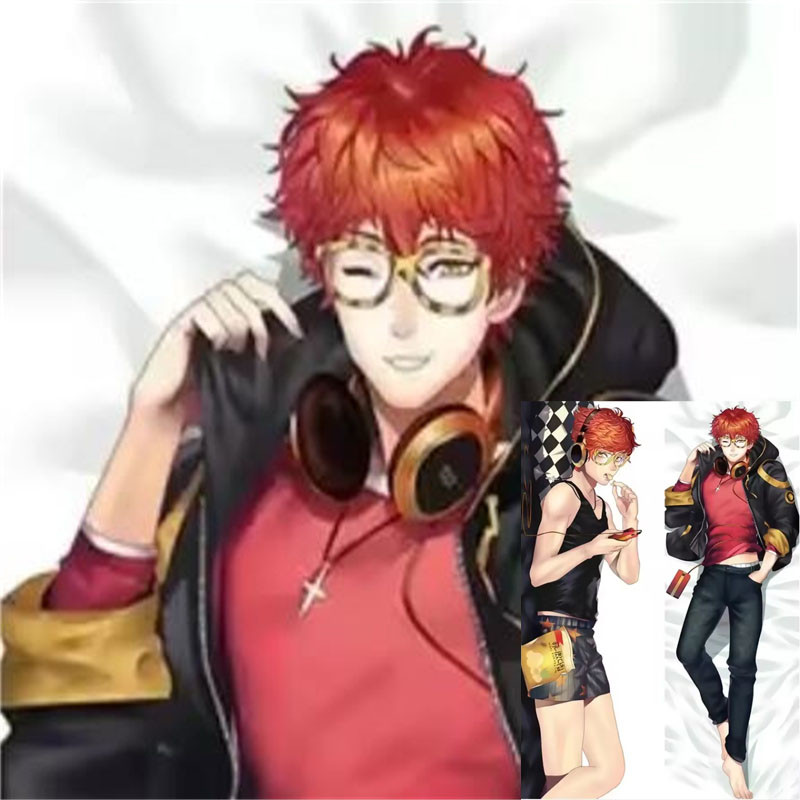 ปลอกหมอน CCool อะนิเมะญี่ปุ่น Mystic Messenger Dakimakura ปลอกหมอนผ้าปูที่นอน