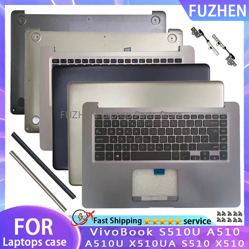 ใหม่สําหรับ ASUS VivoBook S510U A510 A510U X510UA S510 X510 F510U A510 F510 แล็ปท็อปปกหลัง LCD/ด้านห