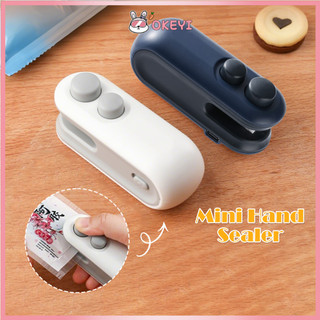 OKEYI Mini Portable Hand Heat Sealer Plastic Sealer Mesin Penyegel Makanan