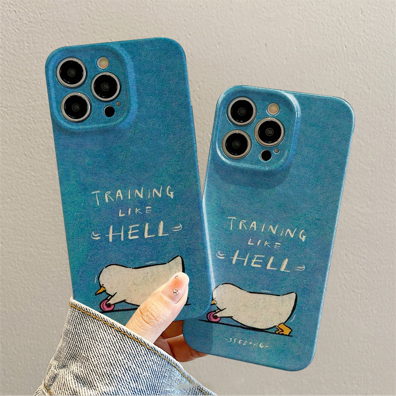 เคสโทรศัพท์มือถือแบบแข็ง กันกระแทก ลายการ์ตูนน่ารัก สร้างสรรค์ สําหรับ iPhone 15 14 13 12 11 pro Max se X XR XS Max 7 8 6 6s Plus