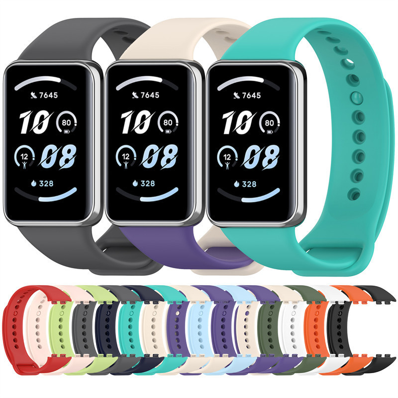 Honor band 9 10 สาย สายซิลิโคนสีสันสดใสสําหรับ Honor band9 band10