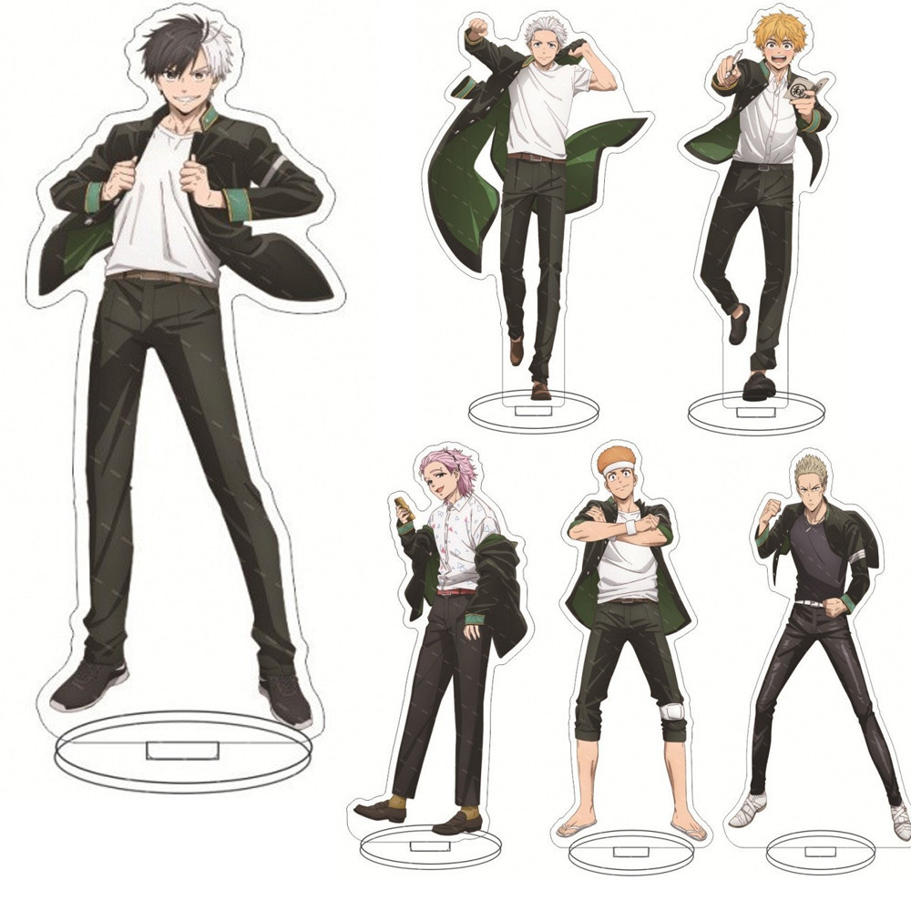 【ส่งภายใน 24 ชม.】การ์ดอะคริลิค ลายอะนิเมะ Sakura Haruka Sugishita KyōTarō Akihiko Nirei สําหรับประดับตกแต่ง