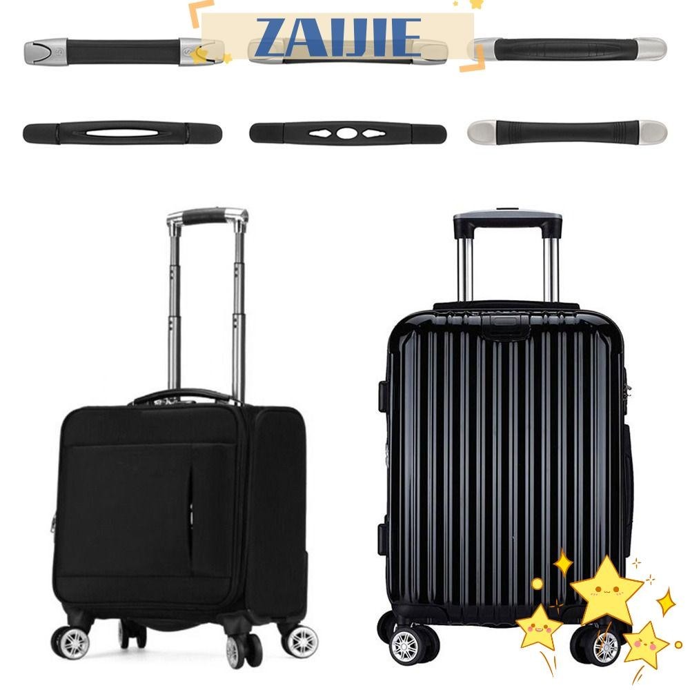 Zaijie24 ด้ามจับกระเป๋าเดินทาง แบบพกพา ทนทาน แบบเปลี่ยน