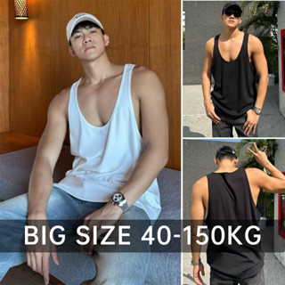 < Big Size > เสื้อกล้ามลําลอง ทรงหลวม สไตล์อเมริกัน สตรีท สํ…