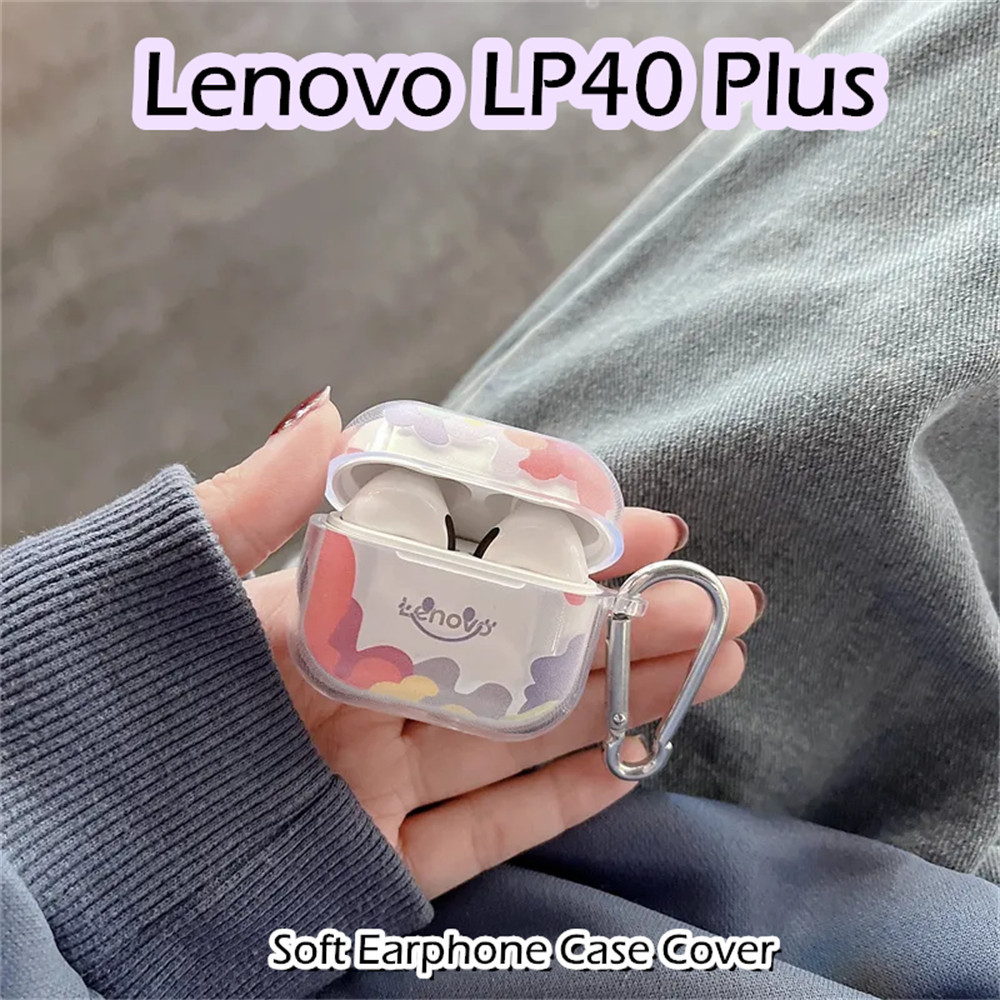 【พร้อมส่ง】นําไปใช้กับ Lenovo LP40 Plus เคส Case เคสหูฟัง การ์ตูนน่ารัก ซิลิโคนนุ่ม เคส เคสหูฟัง