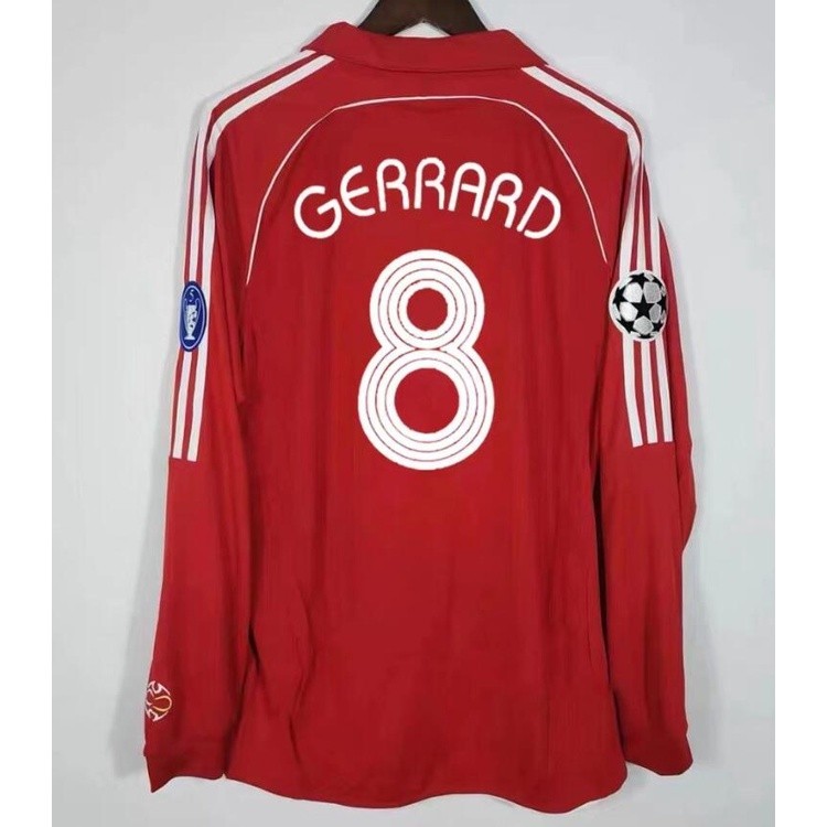 2004 2005 2006 LIVERPOOL Retro Jersey LFC เสื้อฟุตบอลคลาสสิกสําหรับ Gerard Alonso Torres Ucl