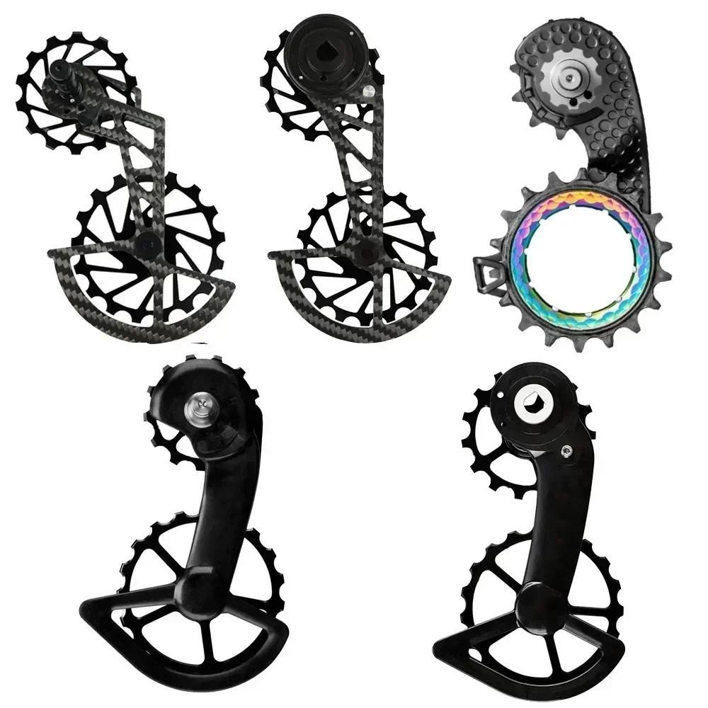 SHIMANO SRAM Absoluteblack HOLLOWCAGE รอกล้อหลังเซรามิก คาร์บอนไฟเบอร์ R8050 R9100 R9150SS
