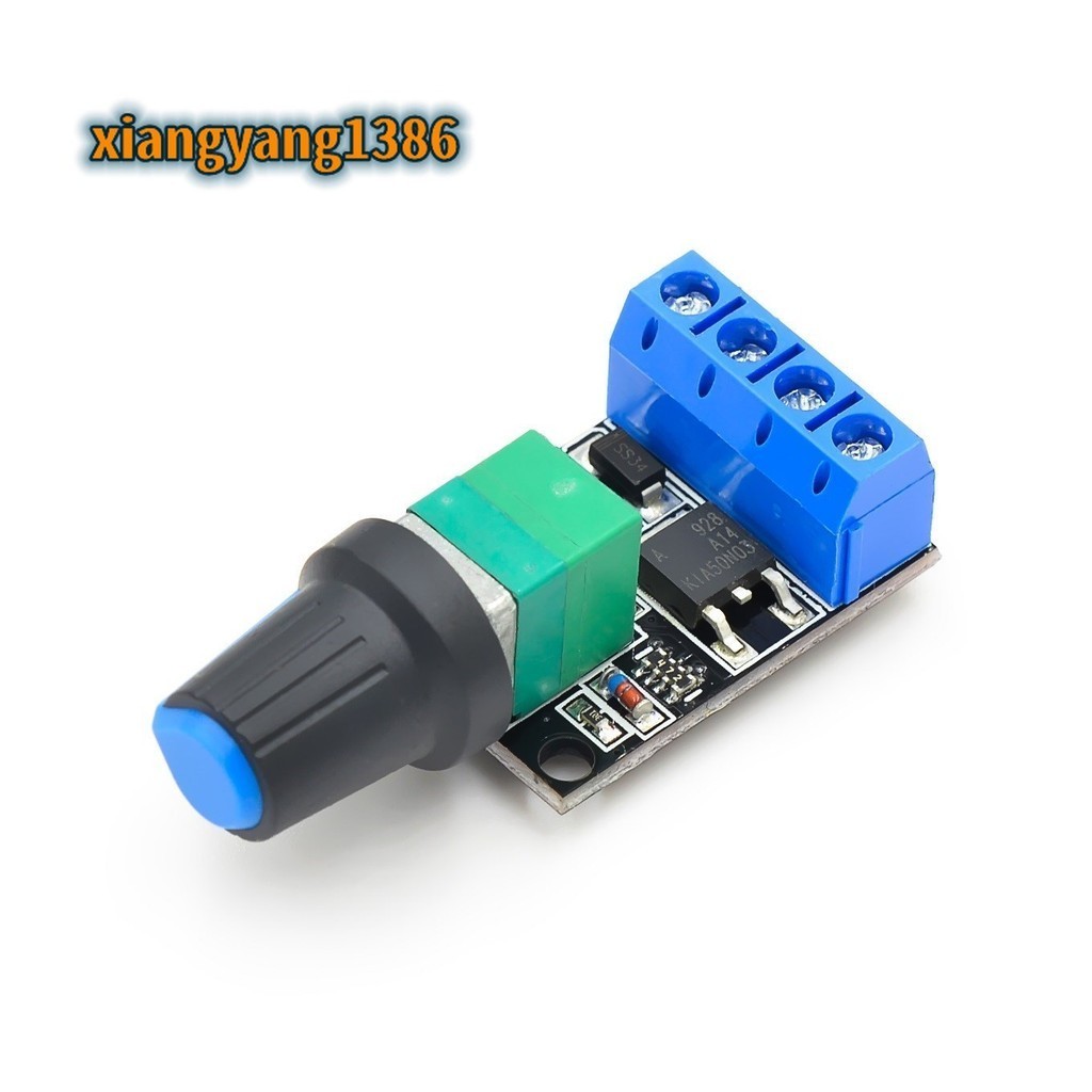 โมดูลควบคุมความเร็วมอเตอร์ DC 1.8V-35V 2A 3A 5A 10A 30W 80W 90W PWM 1803K 1203BK ปรับได้ - รูปที่ 2