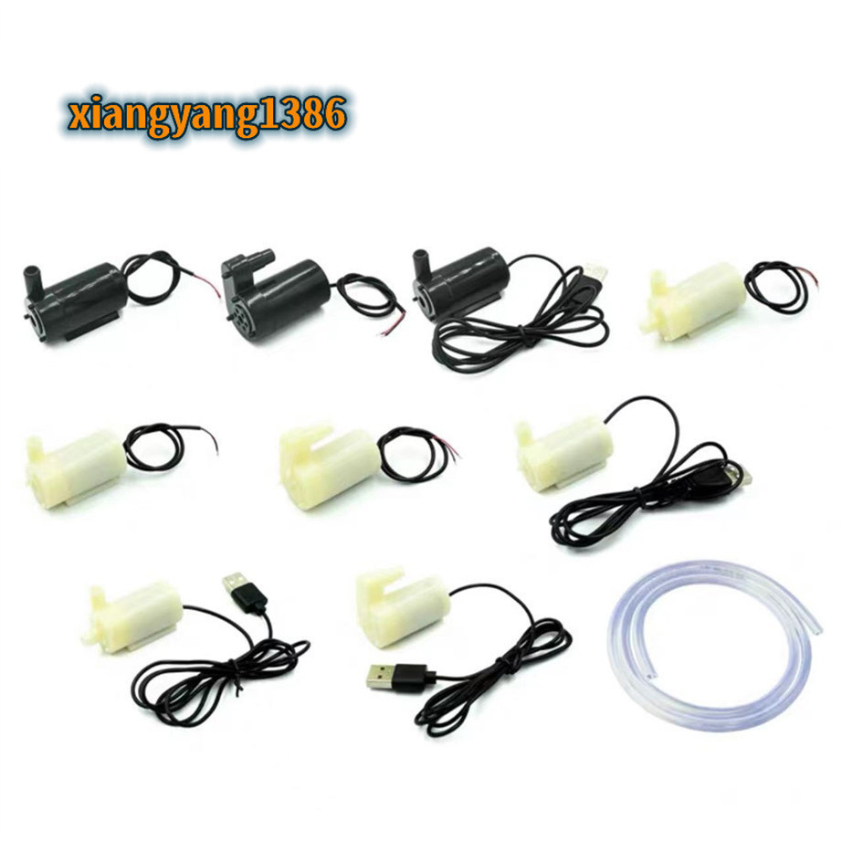 เครื่องปั๊มน้ํา Usb 5V แรงดันต่ํา แบบจุ่ม ขนาดเล็ก เสียงเงียบพิเศษ สําหรับปลูกผัก ไฮโดรโปนิก น้ําพุ งานฝีมือ ตู้ปลา