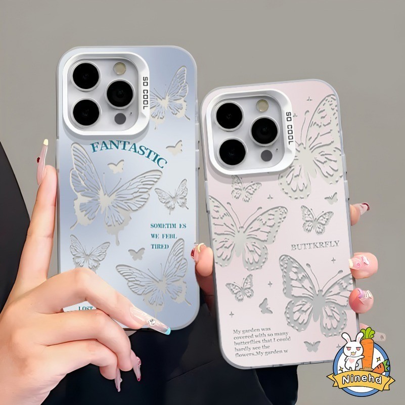 เคสโทรศัพท์มือถือ พิมพ์ลายผีเสื้อ สร้างสรรค์ สําหรับ OPPO A18 A38 A17 A16 A15 A57 A78 A55 A54 A53 A32 A3s A7 A33 A76 A93 A5 A9 A53 A33 A32 2020 Reno 5 5G