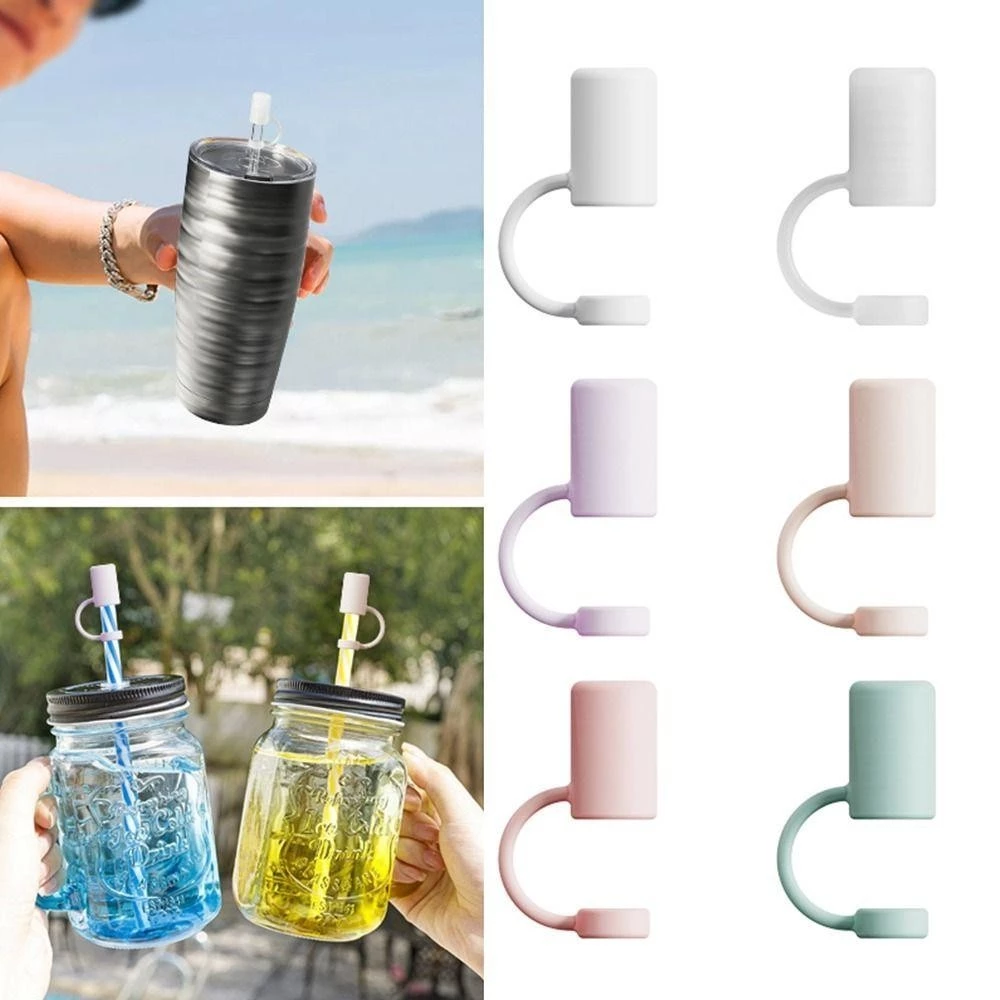 AKIYAMIO ฝาปิดหลอดซิลิโคน ป้องกันฝุ่นและรั่ว สำหรับถ้วย 40oz/30oz thumbnail 7