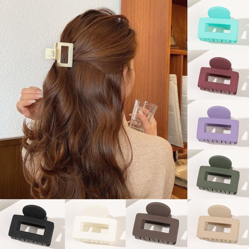 Jojo COCO กิ๊บติดผมแฟชั่น ทรงสี่เหลี่ยม เครื่องประดับ สําหรับผู้หญิง