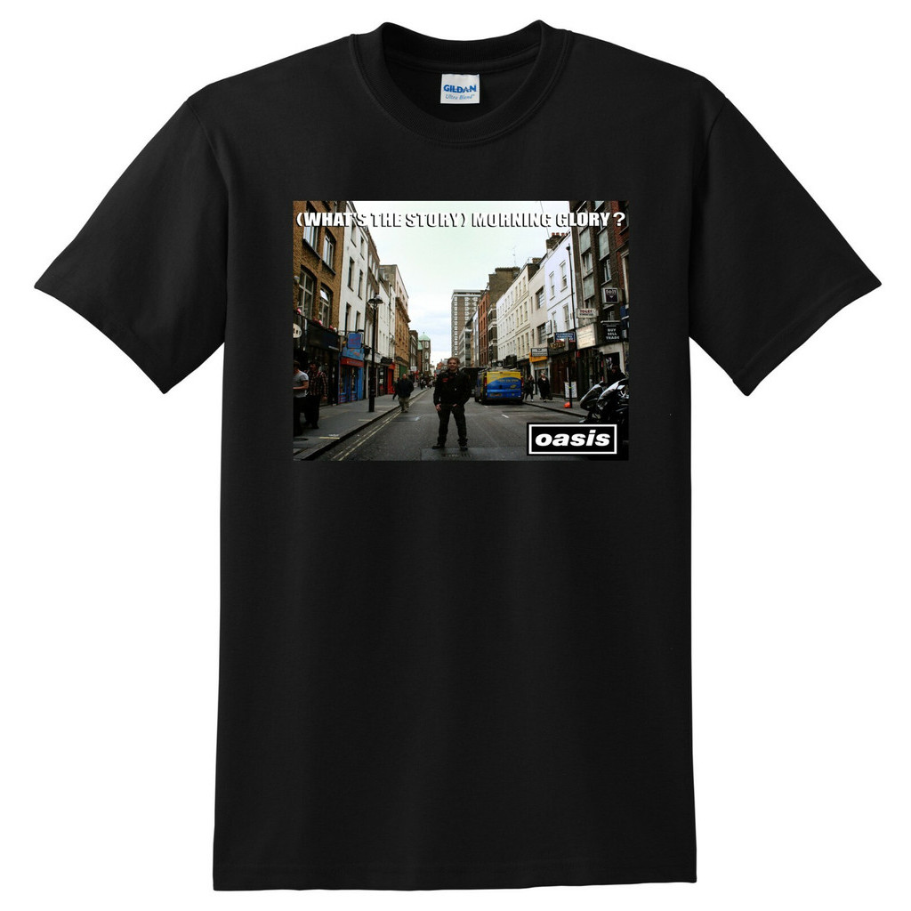 Oasis T Shirt Whats The Story Morning Glory Cotton Soft Tee