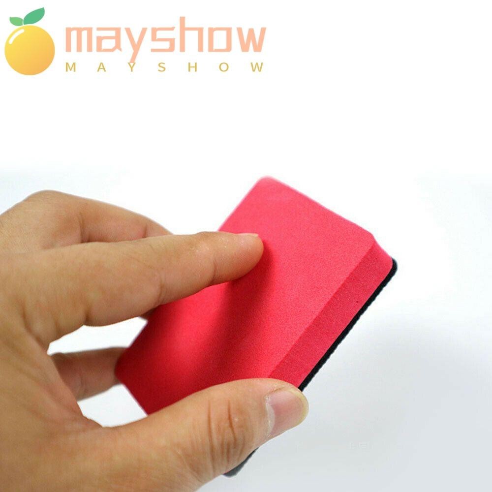 Mayshow ฟองน ้ ําล ้ างรถยานยนต ์ Magic Clay Rub Block Wax Polish Pad