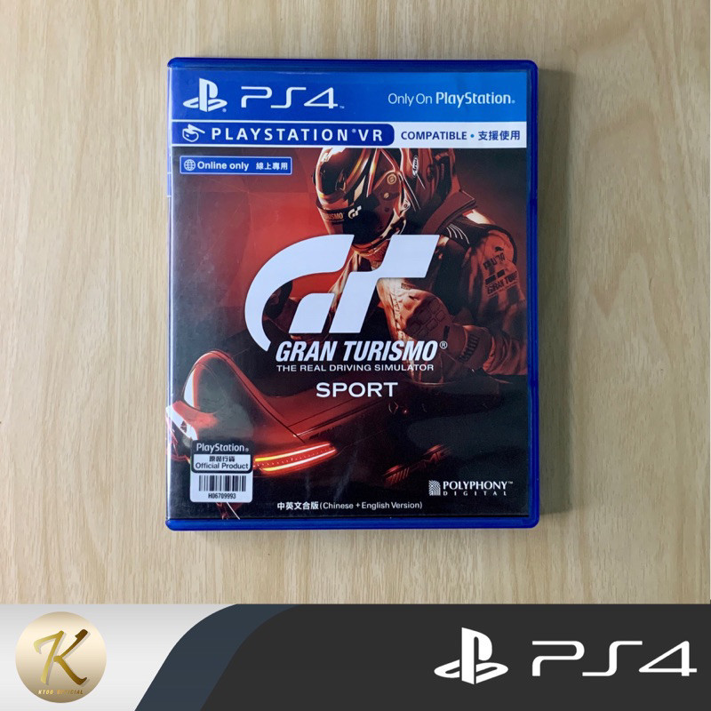 แผ่นเกมส์ PS4 : Gran Turismo Sport 📍มือ2 สินค้าพร้อมจัดส่ง (Driving/Racing)