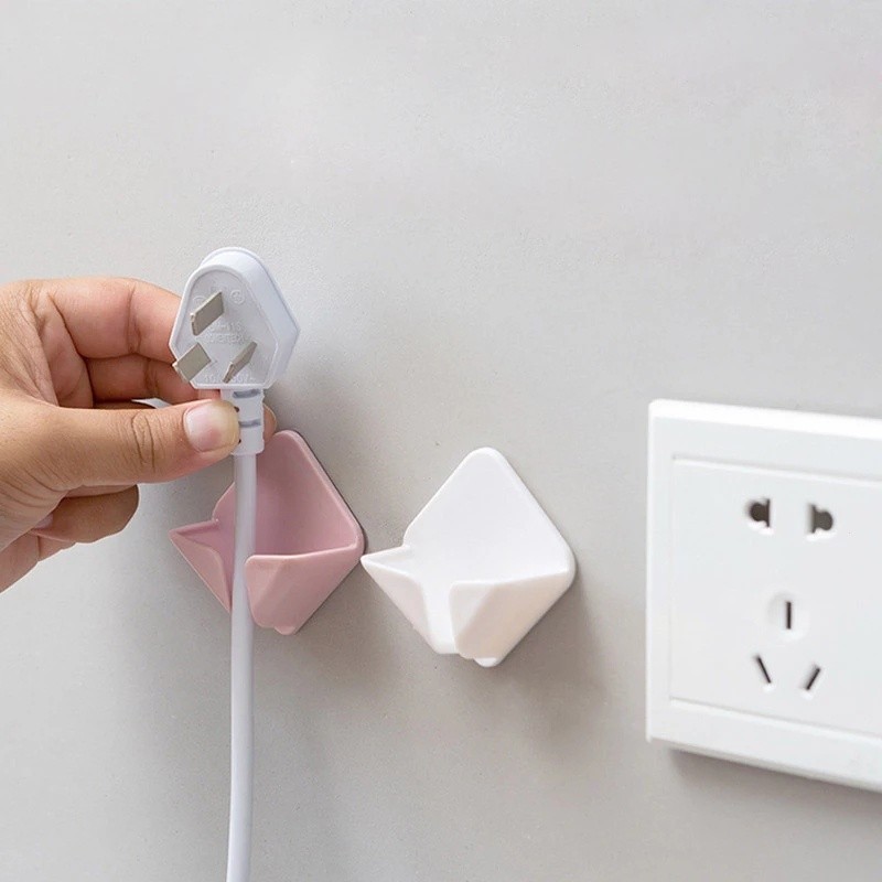 Creative Power Hook Plug สติ ๊ กเกอร ์ ติดผนัง