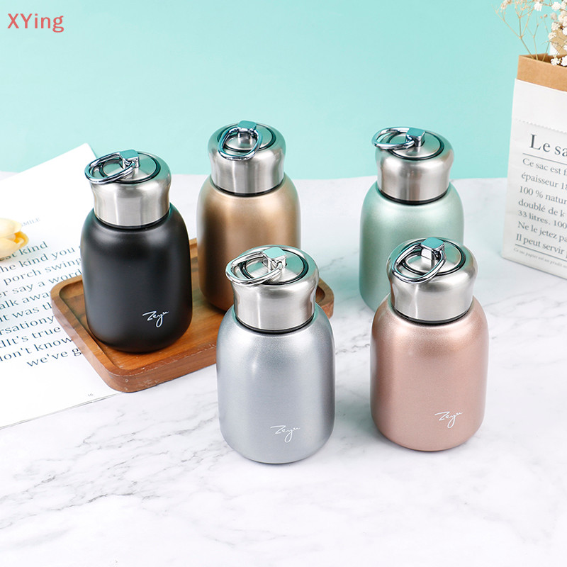 [Xy ] 300ml มินิกาแฟขวดสูญญากาศน ่ ารักกระติกน ้ ําร ้ อนแบบพกพาขวดน ้ ําสําหรับเดินทางถ ้ วยขายร ้ อน