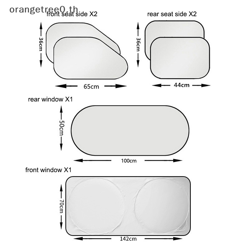 หรือม ่ านบังแดดรถยนต ์ ครอบคลุม Universal กระจกพับ Visor Reflector กระจก Auto Window Sun Shade Protector อุปกรณ ์ เสริม oe