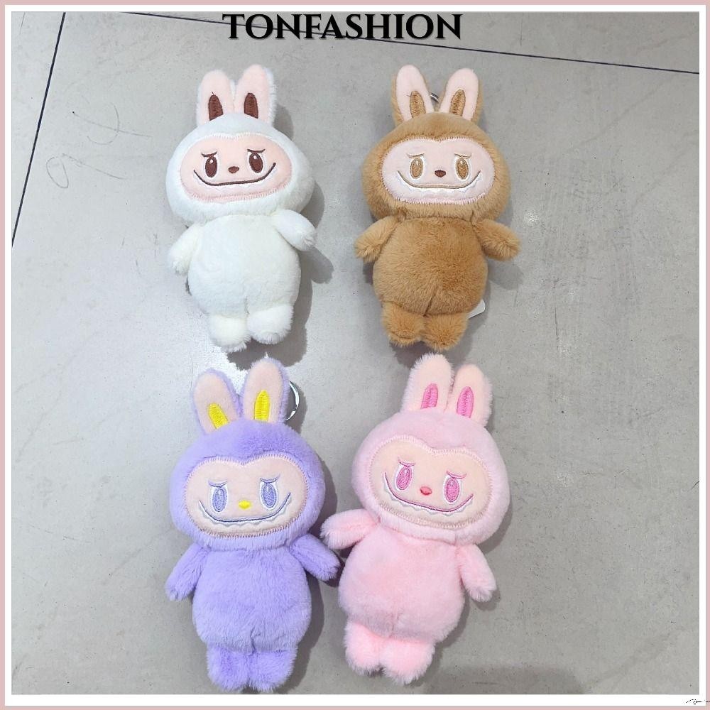 Trumpet Labubu พวงกุญแจ,การ์ตูน Kawaii จี้ตุ๊กตา,กระเป๋านักเรียนอุปกรณ์เสริมของขวัญน่ารักตุ๊กตาของเล่น Key Chain