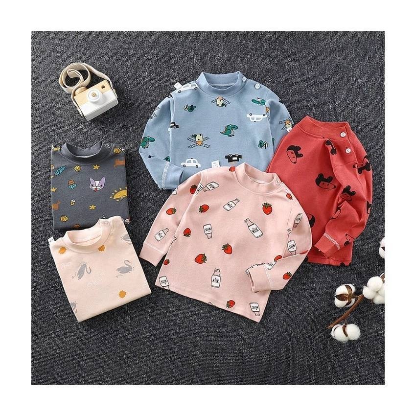 🌠🌠เสื้อผ้าเด็กแขนยาวเนื้อผ้าดีใส่สบาย ลายน่ารักๆ พร้อมส่ง🌠🌠