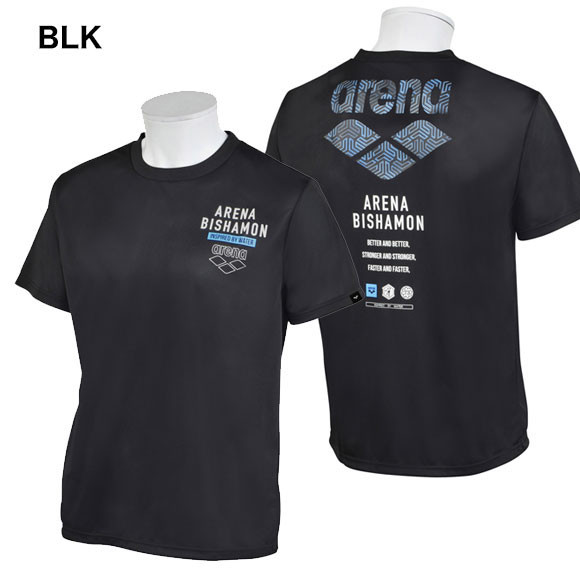 Arena Arena Arena Arena Series AMUQJA52 เสื ้ อยืดพิมพ ์ ลายระเหิดกีฬา 0515