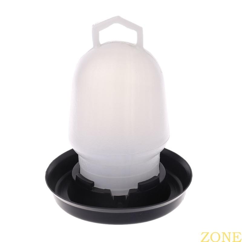 Zong Chick Waterer Cup พร้อมที่จับความจุ 0 5 L เครื่องป้อนน้ําไก่อุปกรณ์สัตว์เลี้ยง