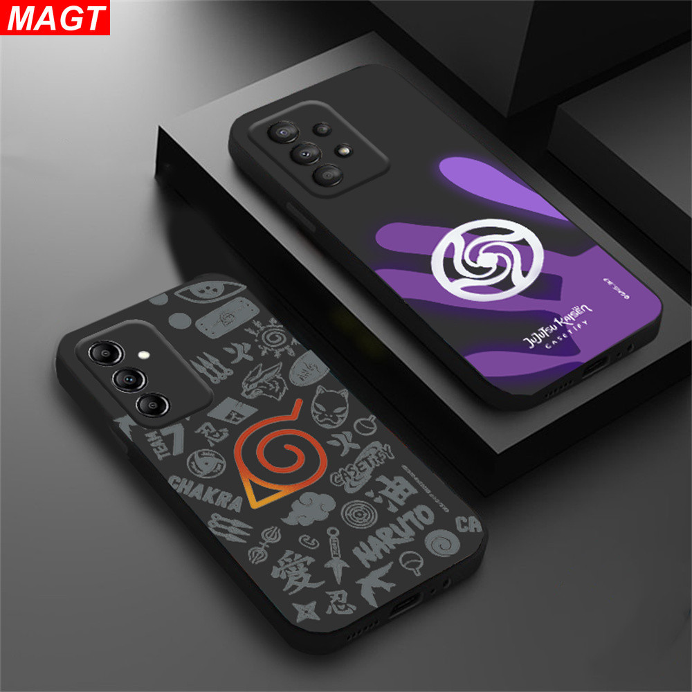 Samsung A54 A05S A15 A24 A14 M23 A04S A13 A03S A23 A53 A73 A33 A22 A21S A12 A11 A51 A30 A50 A52 A20S A10S A7S A10S กรณีโลโก้J12 J4S A12T Naruto กรณี