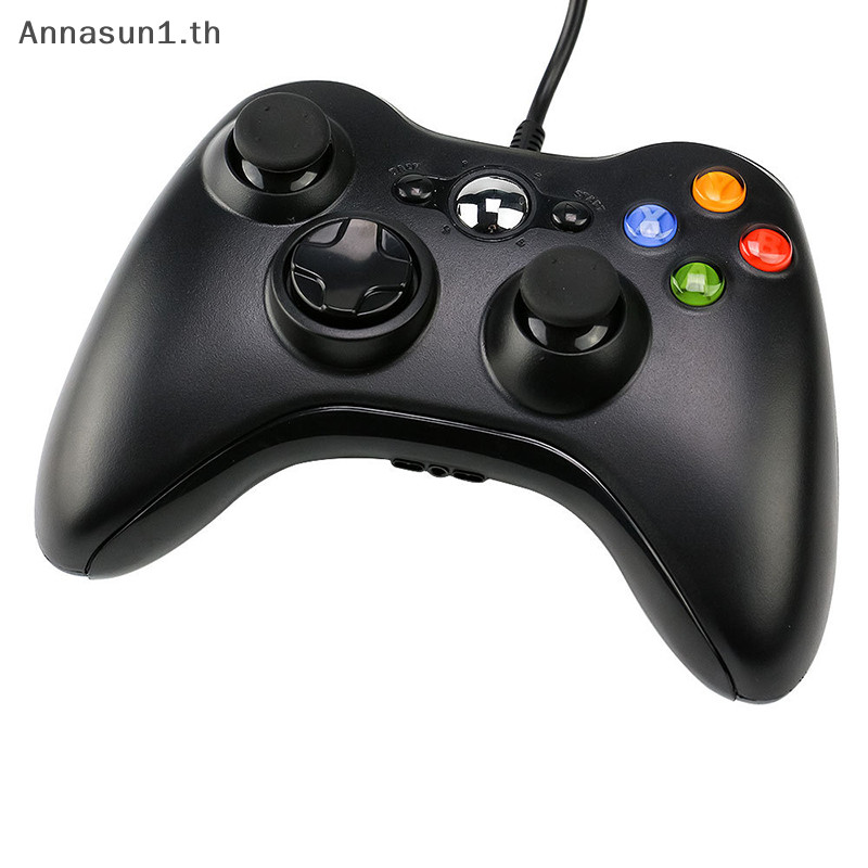 Annasun wired Game Controller Gamepad Joy Pad สําหรับ 360 และ PC 7 8 10 TH