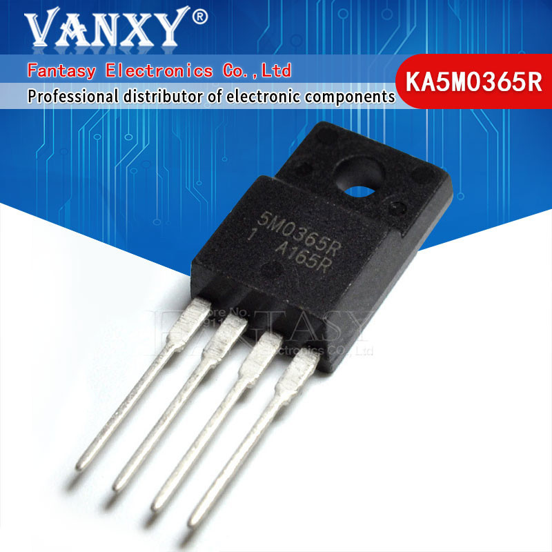 5pcs KA5M0365R TO-220F KA5M0365 TO220F-4 5M365R 5M0365R KA5M0380R KA5M0265R 5M0380R 5M0265R 5M0265R 