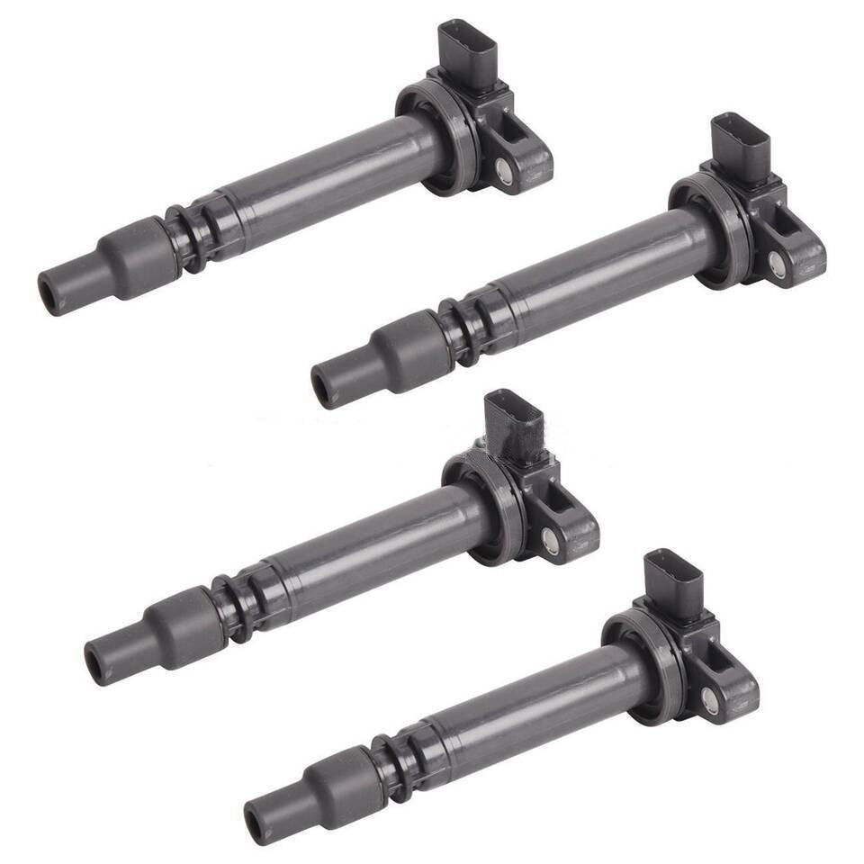 4PCS คอยล์จุดระเบิดสําหรับ Toyota Corolla ZZE123 Celica ZST231 1.8L 2ZZ-GE Ref OE 9091902238